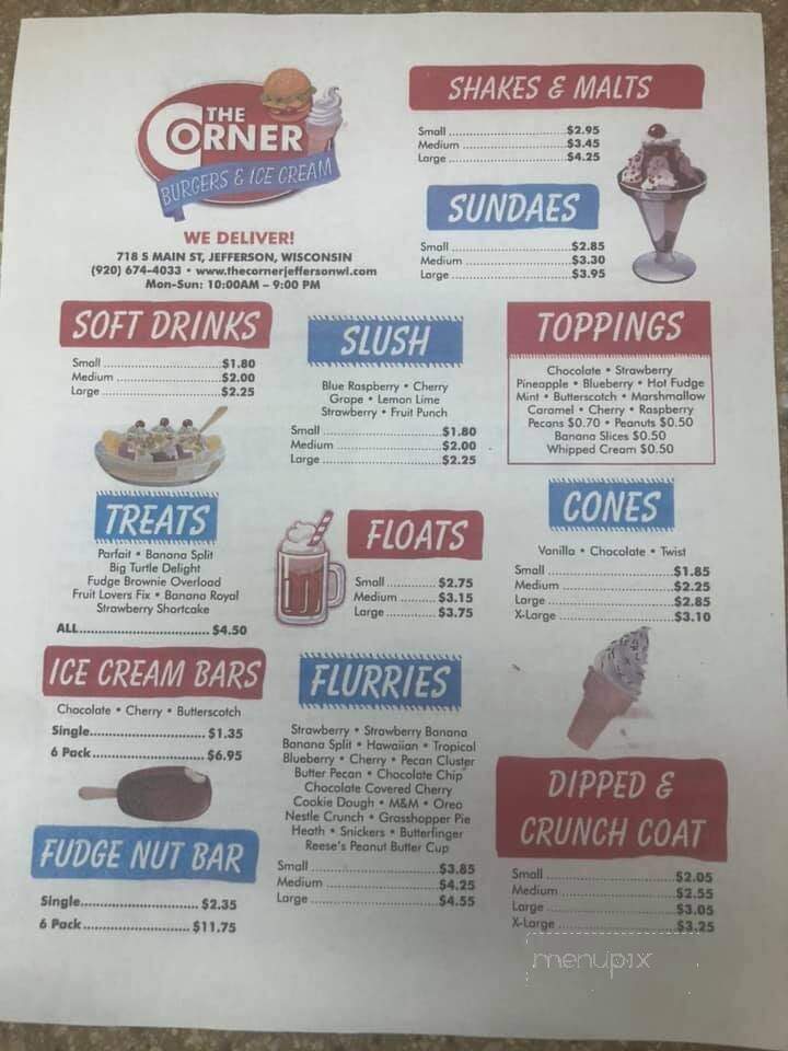 Jim's Burger Corner - Jefferson, WI