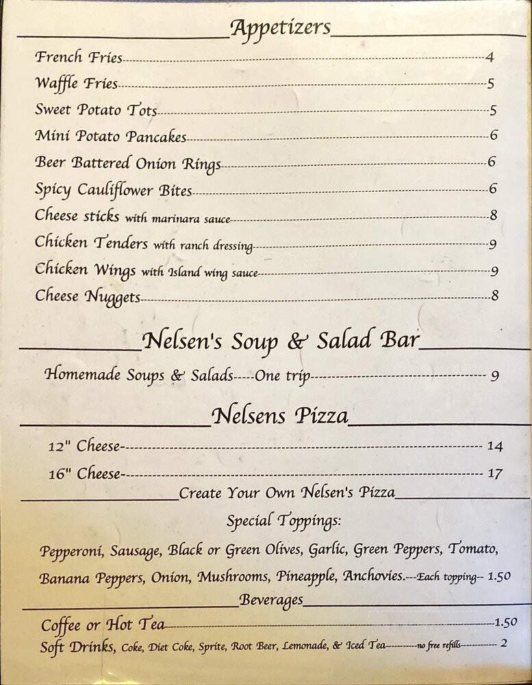 Nelsen's Hall Bitters Pub - Washington Island, WI