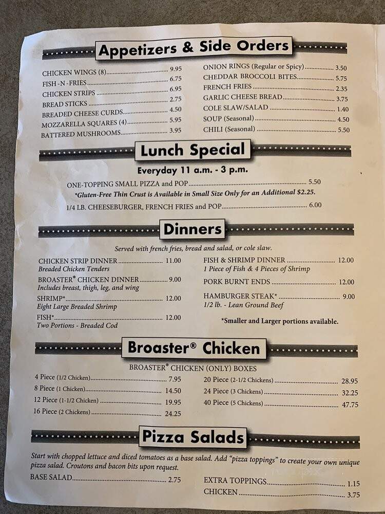 Tilley's Pizza House - Beloit, WI