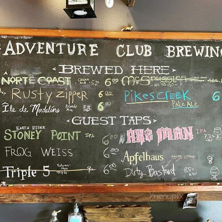 Adventure Club Brewing - Bayfield, WI