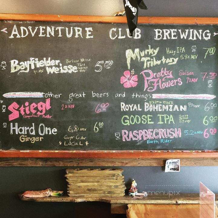 Adventure Club Brewing - Bayfield, WI