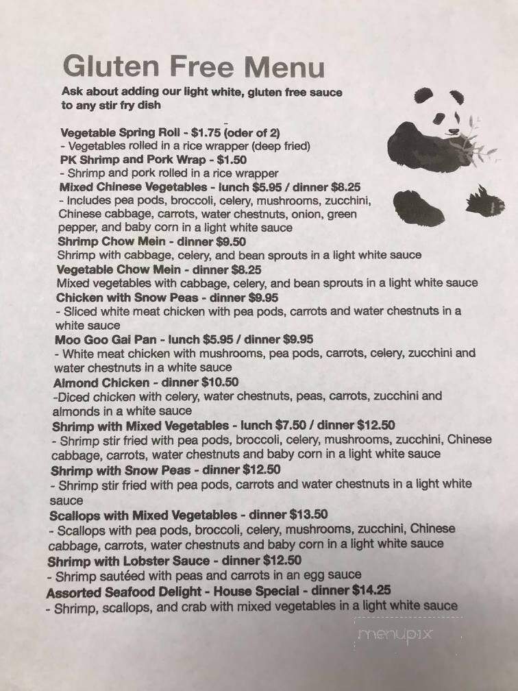 Panda King - Saint Croix Falls, WI