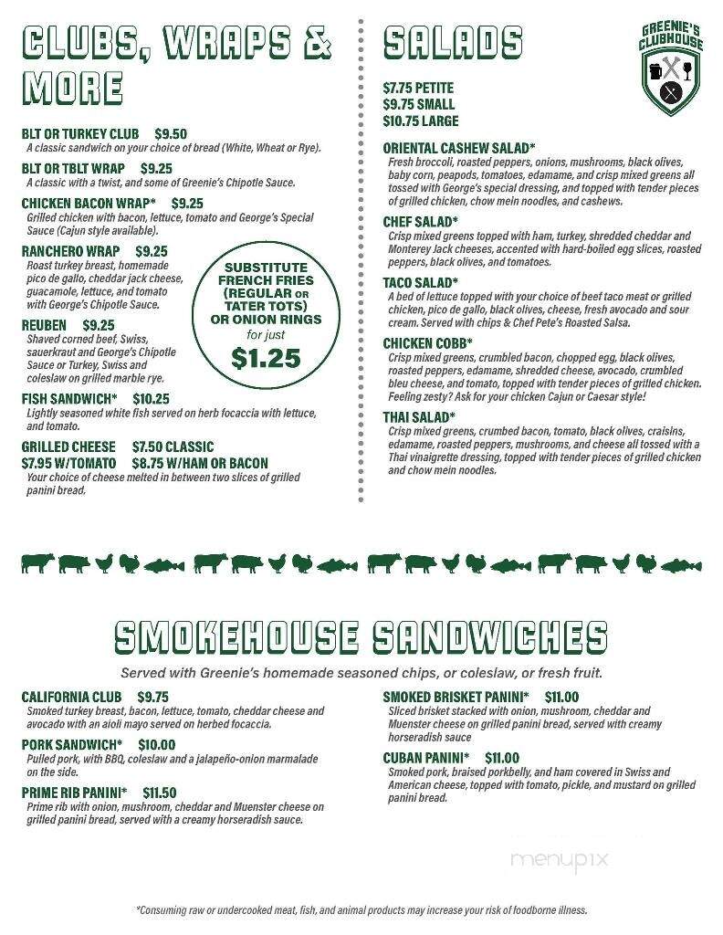 Greenie's Clubhouse-Delbrook - Delavan, WI