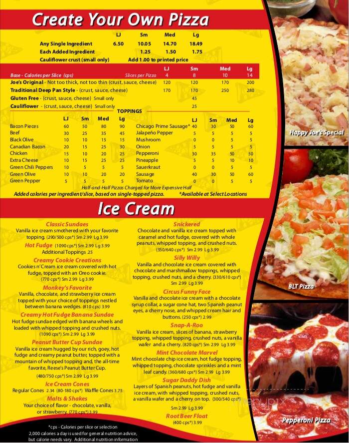 Happy Joe's Pizza & Ice Cream - Dyersville, IA