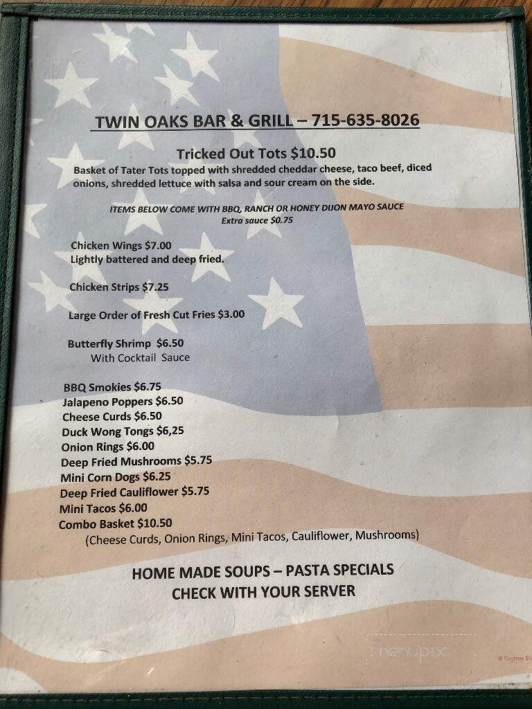 Twin Oaks Bar & Restaurant - Spooner, WI