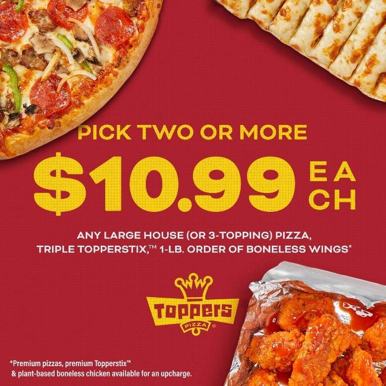 Toppers Pizza - Chippewa Falls, WI