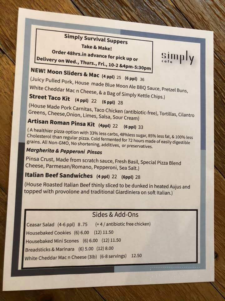 Simply Coffeehouse & Eatery - Prairie Du Chien, WI