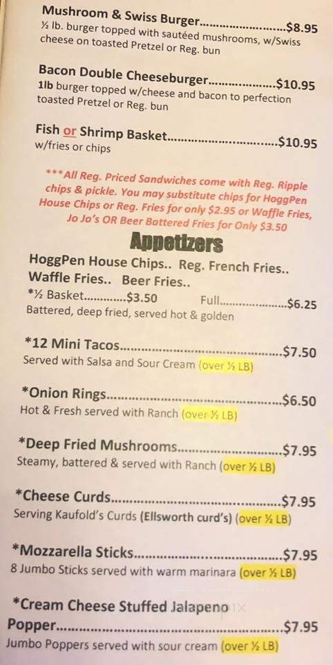 HoggPen Bar & Grill - Baldwin, WI