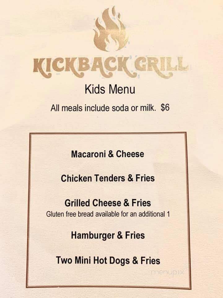 Kickback Grill - Eagle River, WI