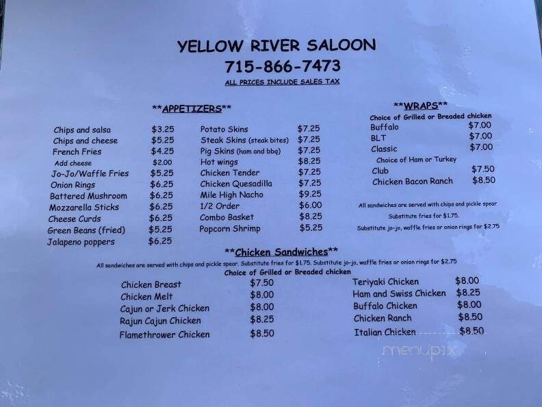 Yellow River Inn - Webster, WI