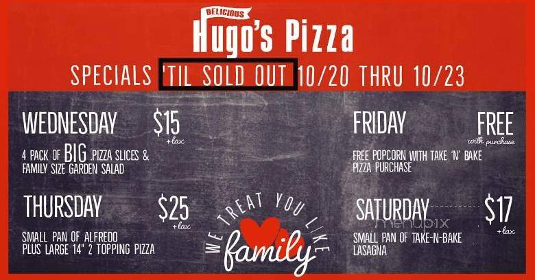 Hugo's Pizza - Merrill, WI