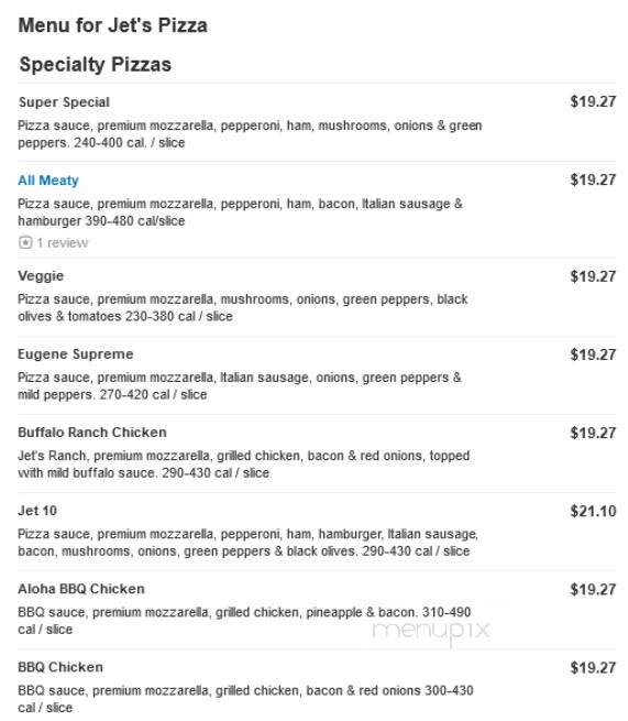 Jet's Pizza - Fond Du Lac, WI