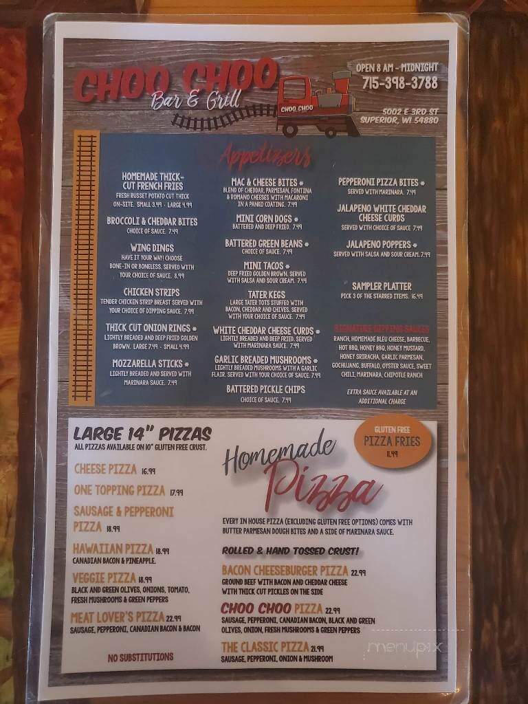 Choo Choo Bar & Grill - Superior, WI