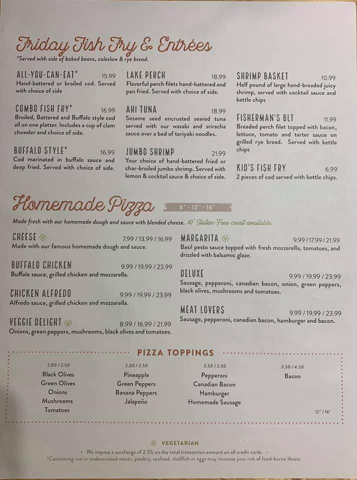 Twelve Pines Restaurant Bar - Eagle River, WI