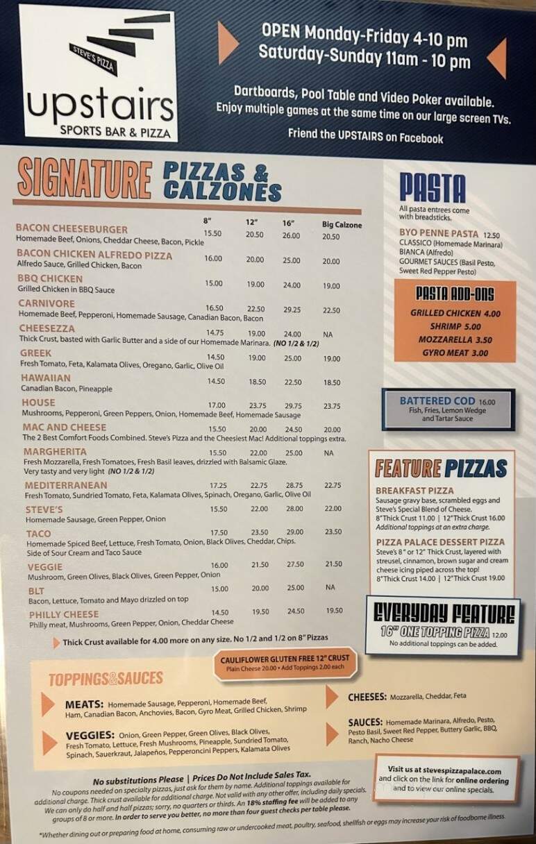 Steve's Pizza - Platteville, WI