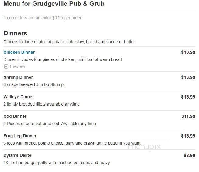 Grudgeville Pub & Grub - White Lake, WI