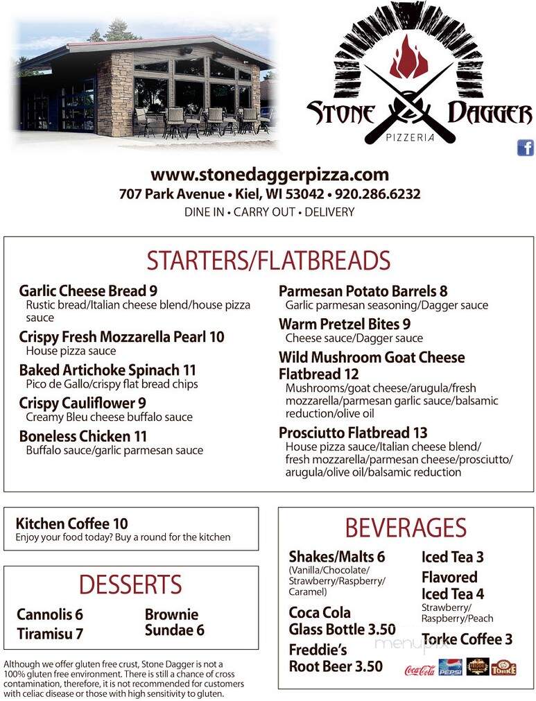 Stone Dagger Pizzeria - Kiel, WI