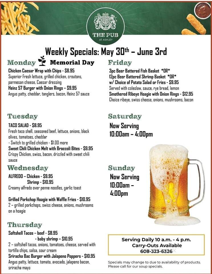 Ashley Homestore Pub & Garden - Arcadia, WI