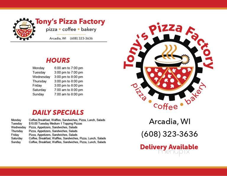 Pizza Factory - Arcadia, WI