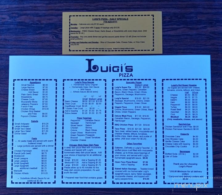 Luigi's Pizza - River Falls, WI