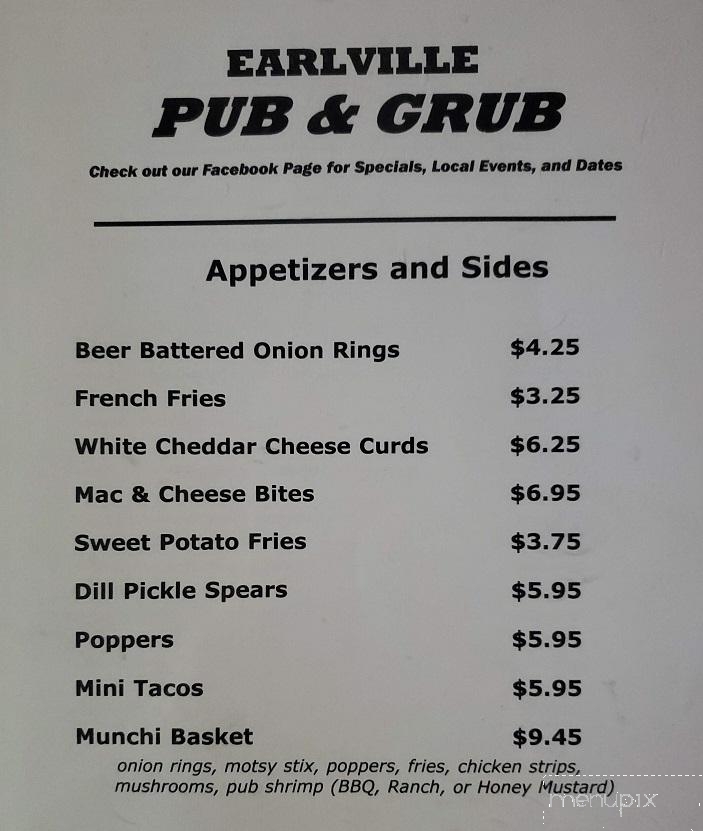 Earlville Pub and Grub - Earlville, IA