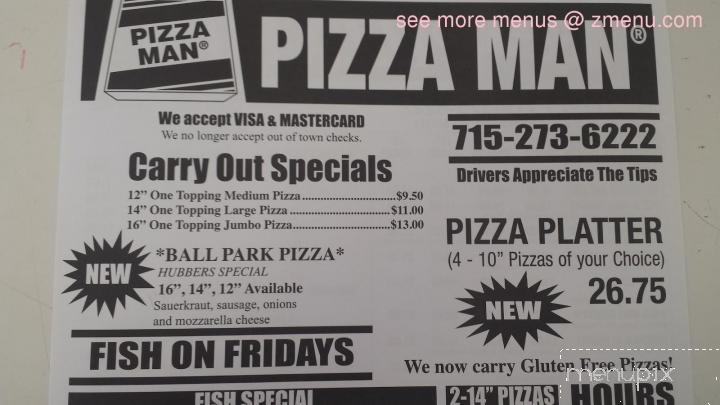 Pizza Man - Ellsworth, WI