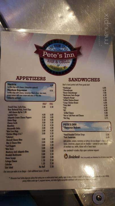 Pete's Inn - Evansville, WI