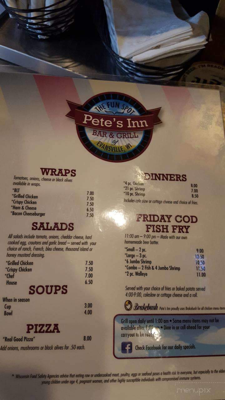 Pete's Inn - Evansville, WI