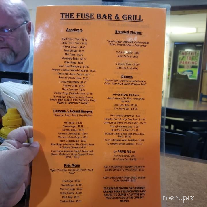 The Fuse, Bar & Grill - Harris, MN