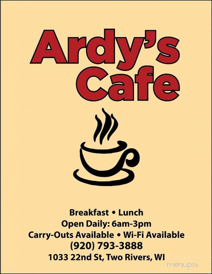 Ardy's Cafe - Two Rivers, WI