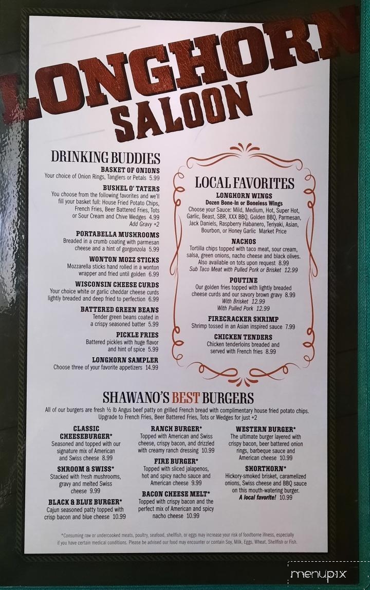 Longhorn Saloon - Shawano, WI