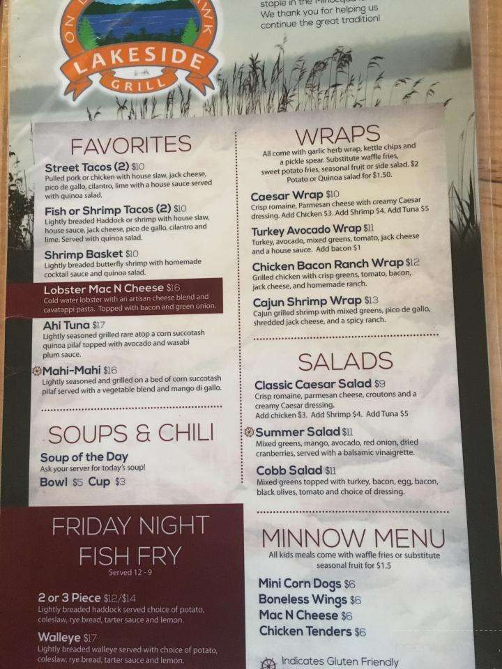 Lakeside Bar & Restaurant - Minocqua, WI