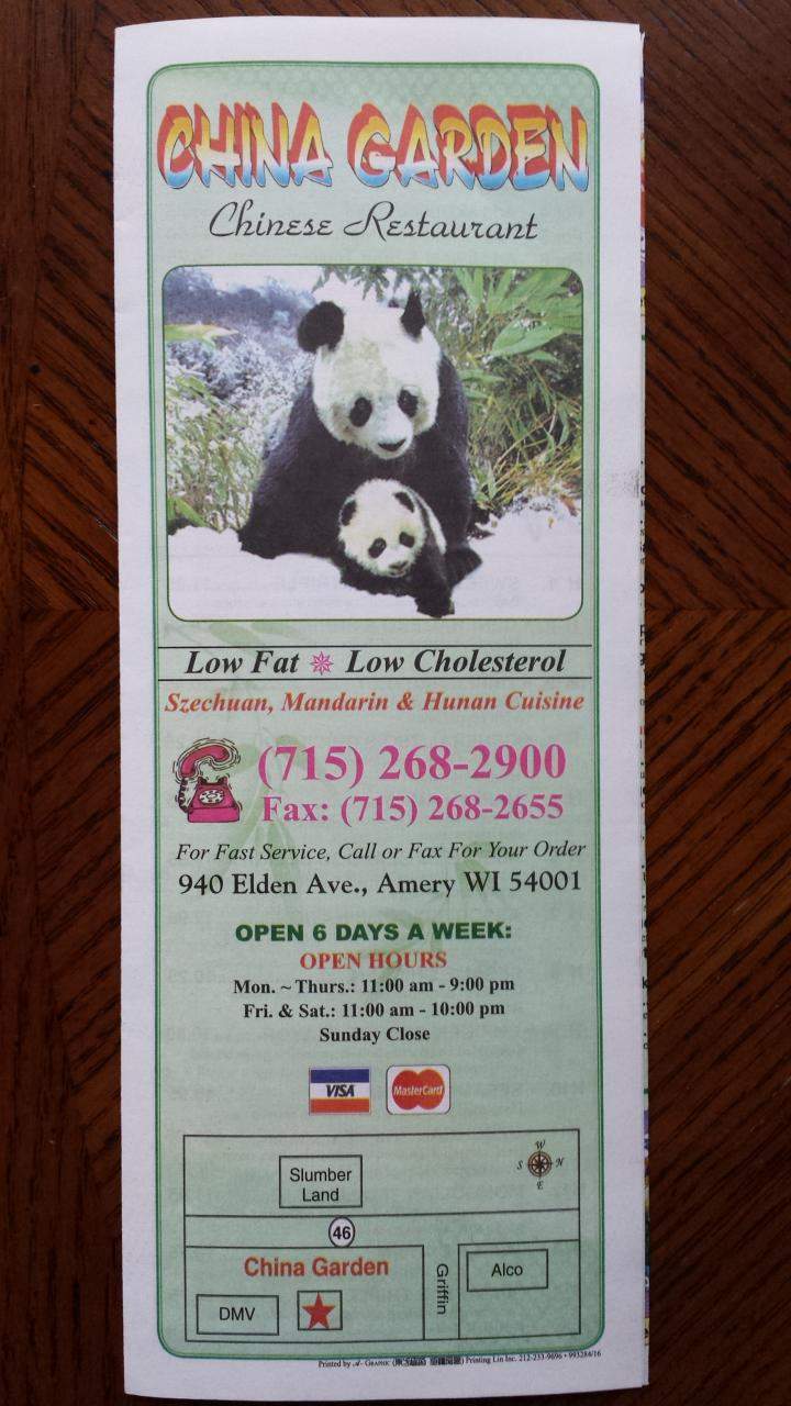 China Garden - Amery, WI